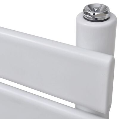 Žebříkový radiátor na ručníky rovný ústřední topení 600 x 1 200 mm