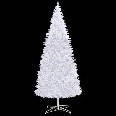 vidaXL Umělý vánoční strom 400 cm bílý