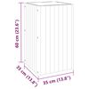 vidaXL Zahradn&iacute; truhl&iacute;k 35 x 35 x 60 cm masivn&iacute; ak&aacute;ciov&eacute; dřevo