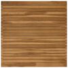 vidaXL Deska stolu 80 x 80 x 3,5 cm Čtvercov&yacute; Pevn&eacute; teakov&eacute; dřevo