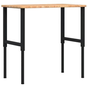 vidaXL Pracovn&iacute; stůl světle hněd&yacute; 100x60x(71,5&ndash;98) cm dub obd&eacute;ln&iacute;kov&yacute;