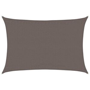 vidaXL St&iacute;n&iacute;c&iacute; plachta 160 g/m&sup2; antracitov&aacute; 3,5 x 4,5 m HDPE