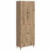 vidaXL Sada skř&iacute;něk 2 pcs 66 x 34,5 x 95 cm Kompozitn&iacute; dřevo