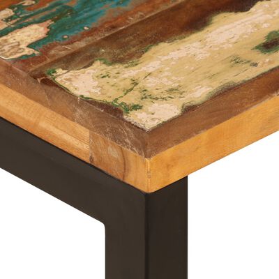 vidaXL Konferenční stolek 100x50x35cm masivní recyklované dřevo a ocel
