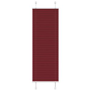 vidaXL Plisovan&aacute; roleta Bordeauxsk&aacute; červen&aacute; 40x100 cm &Scaron;&iacute;řka l&aacute;tky
