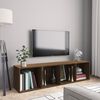 vidaXL Knihovna / TV skř&iacute;ňka hněd&yacute; dub 143x30x36 cm kompozitn&iacute; dřevo