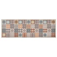 vidaXL Kuchyňský koberec pratelný barevná mozaika 45 x 150 cm
