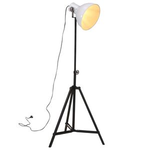 vidaXL Stojac&iacute; lampa 25 W b&iacute;l&aacute; 61 x 61 x 90/150 cm E27