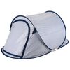 Redcliffs Pop-up stan pro 2 osoby 220 x 120 x 90 cm b&iacute;l&yacute; a modr&yacute;