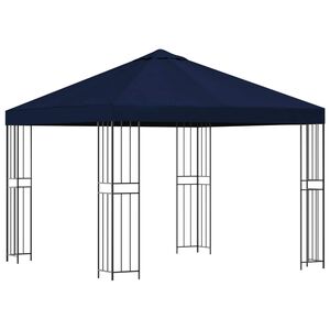 vidaXL Alt&aacute;n 3 x 3 m Modr&aacute; Polyester a ocel 190 gsm