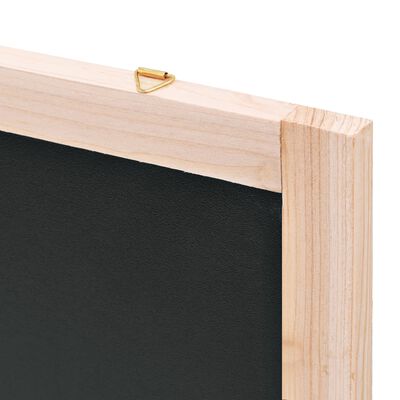 vidaXL Nástěnná tabule z cedrového dřeva 60 x 80 cm