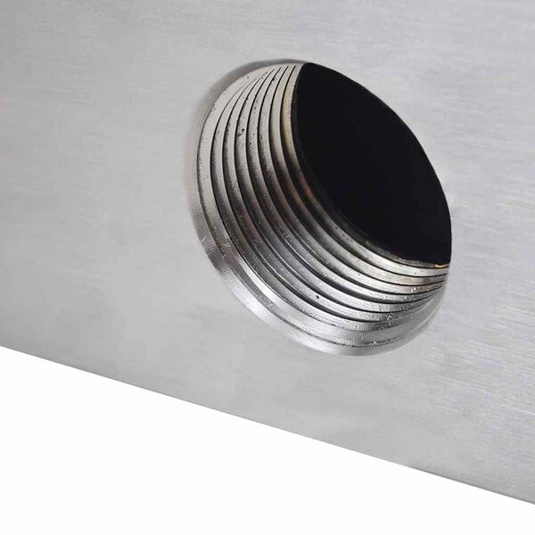 vidaXL Obd&eacute;ln&iacute;kov&aacute; baz&eacute;nov&aacute; font&aacute;na nerezov&aacute; ocel 60 cm