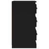 vidaXL Př&iacute;born&iacute;k čern&yacute; 36 x 35,5 x 67,5 cm kompozitn&iacute; dřevo