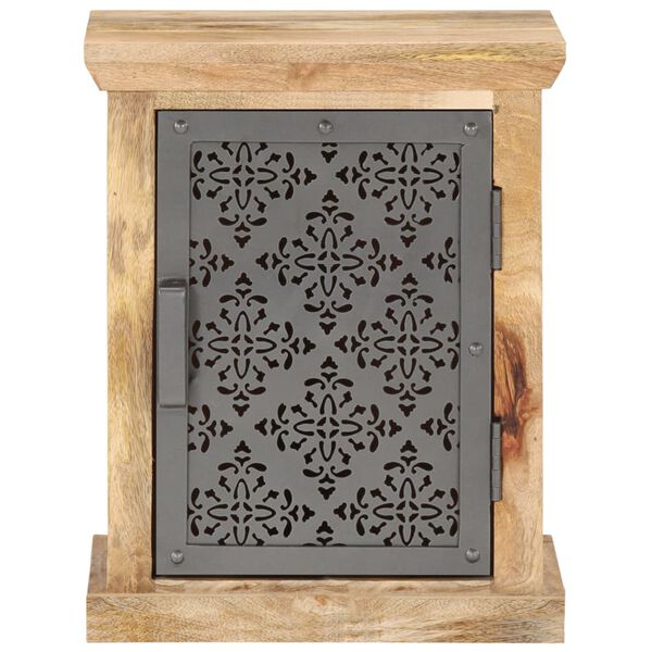 vidaXL Nočn&iacute; stolek s dv&iacute;řky 40 x 30 x 50 cm masivn&iacute; mangovn&iacute;k