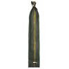 vidaXL Pytle s p&iacute;skem 25 ks Tmavě zelen&aacute; 120 x 27 cm HDPE