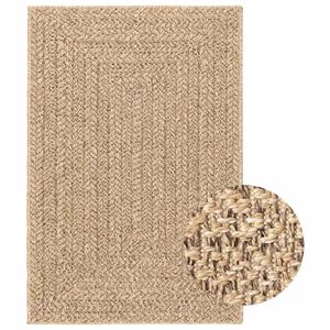 vidaXL Koberec ZIZUR 140 x 200 cm jutov&yacute; vzhled interi&eacute;r i exteri&eacute;r