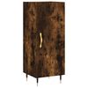 vidaXL Skříň highboard kouřový dub 34,5 x 34 x 180 cm kompozitní dřevo