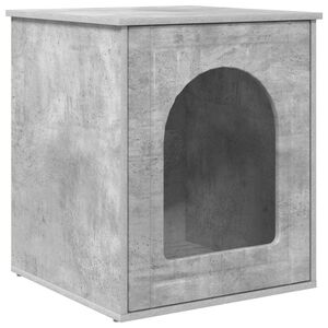 vidaXL Kočič&iacute; dům Beton 53 x 52 x 62 cm kompozitn&iacute; dřevo