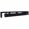 vidaXL TV skř&iacute;ňka s LED osvětlen&iacute;m čern&aacute; 290 x 36,5 x 40 cm