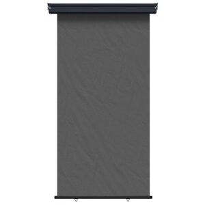 vidaXL Postrann&iacute; mark&yacute;za na balkon 100% polyester, železo, ocel