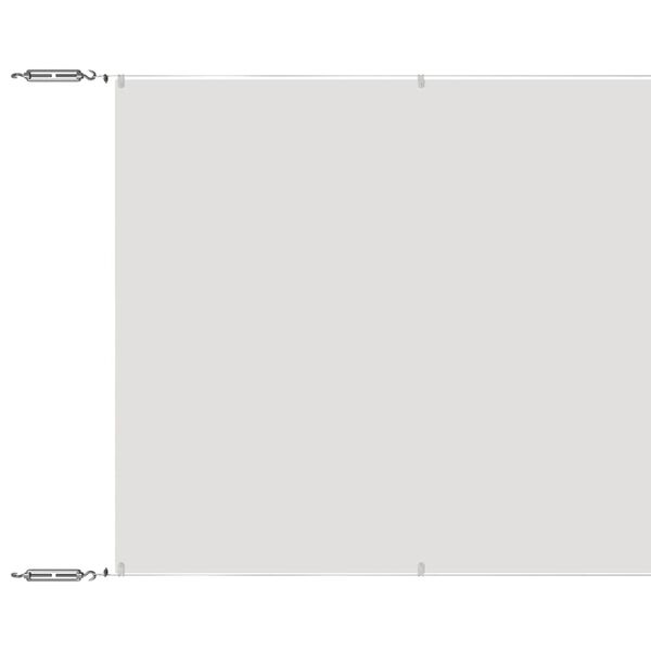 vidaXL Vertikální markýza bílá 60 x 1 000 cm oxfordská látka