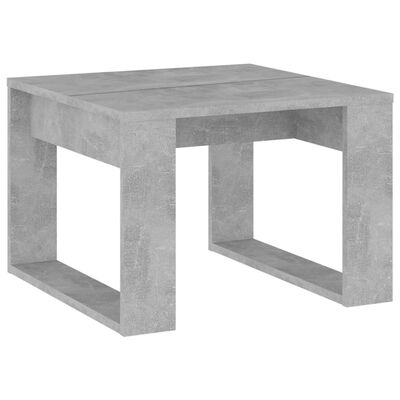 vidaXL Odkládací stolek betonově šedý 50 x 50 x 35 cm dřevotříska