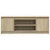 vidaXL TV skř&iacute;ňka s LED dub sonoma 139,5 x 34 x 50 cm kompozitn&iacute; dřevo