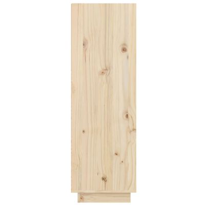 vidaXL Botník 60 x 34 x 105 cm masivní borové dřevo