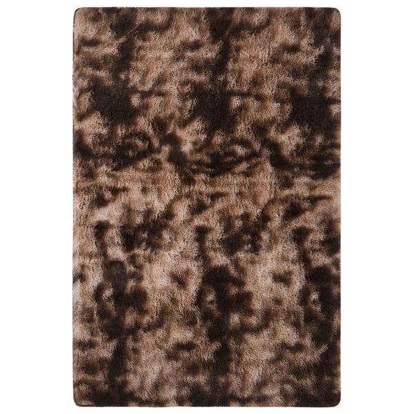 vidaXL Koberec shaggy s vysok&yacute;m vlasem taupe 200 x 140 cm