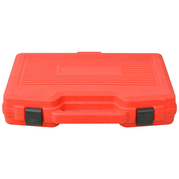 vidaXL Stahov&aacute;k na převody Červen&aacute; Ocel