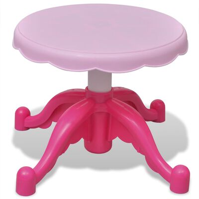 Dětské klávesy se stoličkou a mikrofonem, 37 kláves, růžová barva