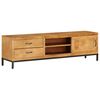 vidaXL TV stolek z masivního mangovníkového dřeva 140 x 30 x 40 cm