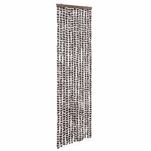 vidaXL Z&aacute;věs proti hmyzu hnědo-b&iacute;l&yacute; 56 x 185 cm Chenille