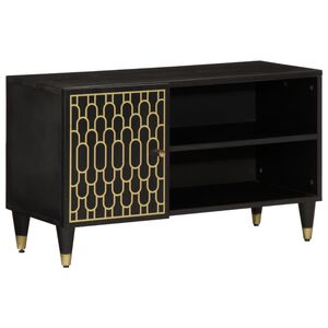 vidaXL TV skř&iacute;ňka 80 x 31,5 x 46 cm masivn&iacute; mangovn&iacute;kov&eacute; dřevo