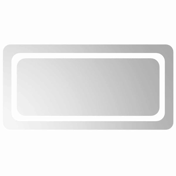 vidaXL Koupelnov&eacute; zrcadlo s LED osvětlen&iacute;m 80 x 40 cm