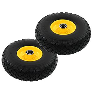 vidaXL Kola k rudlu 2 ks solidn&iacute; PU 3.00&ndash;4 (260 x 85)