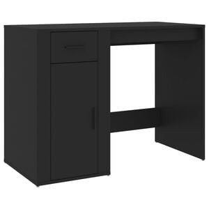 vidaXL Psac&iacute; stůl čern&yacute; 100 x 49 x 75 cm kompozitn&iacute; dřevo