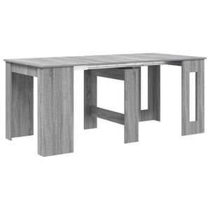 vidaXL J&iacute;deln&iacute; stůl 180 x 85 x 75 cm Kompozitn&iacute; dřevo &Scaron;ed&yacute; Sonoma