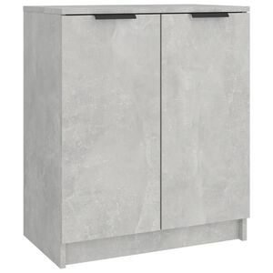 vidaXL Botn&iacute;k betonově &scaron;ed&yacute; 59 x 35 x 70 cm kompozitn&iacute; dřevo