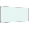 vidaXL Kuchyňsk&yacute; panel ml&eacute;čn&yacute; 120 x 60 cm tvrzen&eacute; sklo