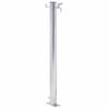 vidaXL Zahradn&iacute; sloupek na vodu 60 cm nerezov&aacute; ocel kulat&yacute;