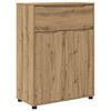 vidaXL Koupelnov&aacute; skř&iacute;ň Artisanov&yacute; dub 72,5 x 36,5 x 100 cm