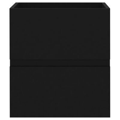vidaXL Skříňka pod umyvadlo černá 41 x 38,5 x 45 cm dřevotříska