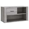 vidaXL Botn&iacute;k &scaron;ed&yacute; sonoma 80x35x45 cm kompozitn&iacute; dřevo