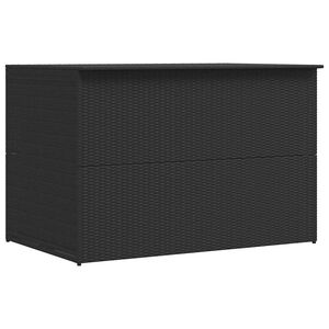 vidaXL Zahradn&iacute; &uacute;ložn&yacute; box čern&yacute; 150 x 100 x 100 cm polyratan