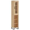 vidaXL Skříň highboard dub sonoma 34,5 x 34 x 180 cm kompozitní dřevo