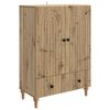 vidaXL Serv&iacute;rovac&iacute; skř&iacute;ň se z&aacute;suvkou Dub artisan 66 x 34,5 x 95 cm