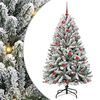 vidaXL Uměl&yacute; v&aacute;nočn&iacute; stromeček 150 cm 150 LED Tepl&aacute; b&iacute;l&aacute; PVC a ocel
