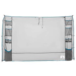 vidaXL Z&aacute;věsn&yacute; organiz&eacute;r na stan &Scaron;ed&aacute; a modr&aacute; 320 x 182 cm oxford