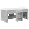 vidaXL Dětsk&aacute; vysok&aacute; postel 2 pcs Beton 163 x 101,1 x 68,5 cm